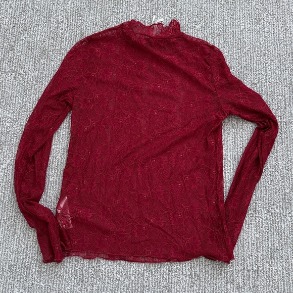 By Anthropologie lace layering turtleneck - Picture 4 of 5
